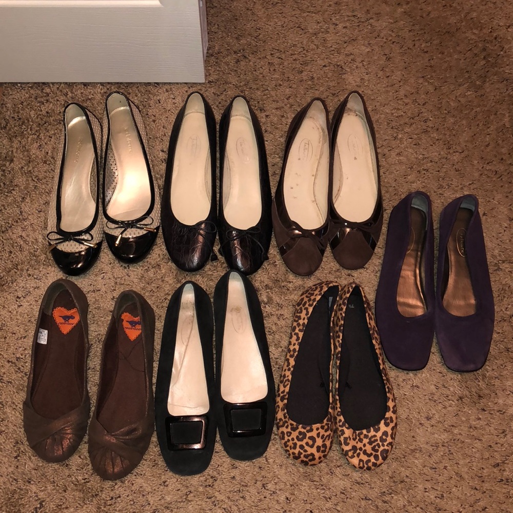 7 Pairs of Size 7.5 shoes!